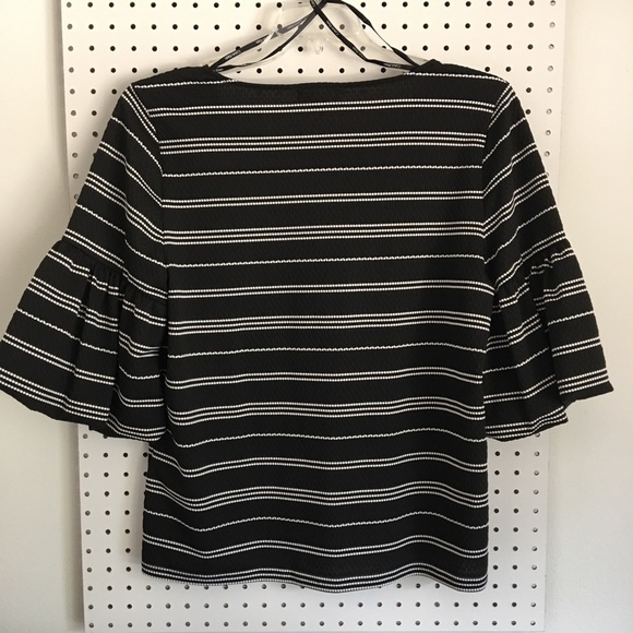 Calvin Klein Bell Sleeve Top - Picture 2 of 3